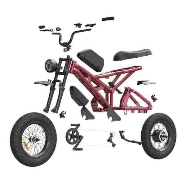 Найкращий електричний велосипед Fat Tire фабрика на продаж